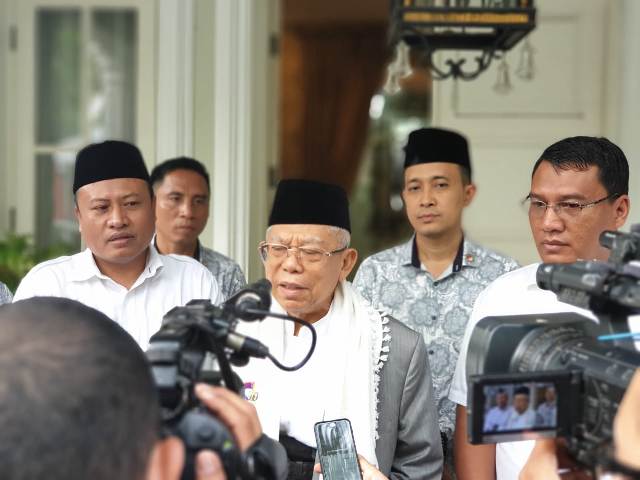 Ma'ruf Serahkan Skema Debat Ketiga kepada KPU