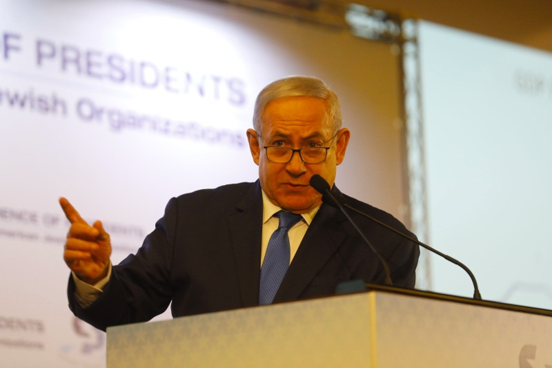 Pemerintahan PM Israel Benjamin Netanyahu tahan pajak yang harus dibayarkan kepada Palestina. (Foto: AFP).