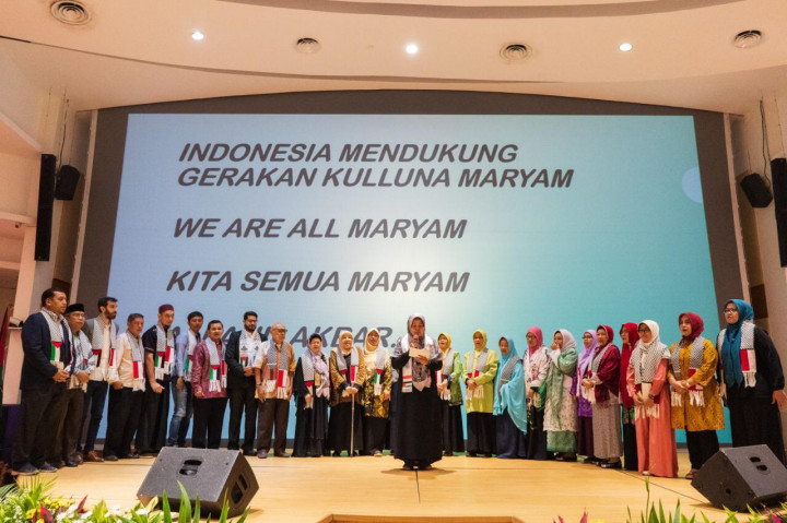 Indonesia Deklarasikan 'Kita Semua Maryam' untuk Perempuan Palestina