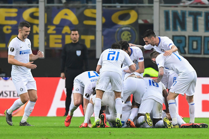 Bungkam Rapid Wina 4-0, Inter Milan Lolos ke 16 Besar