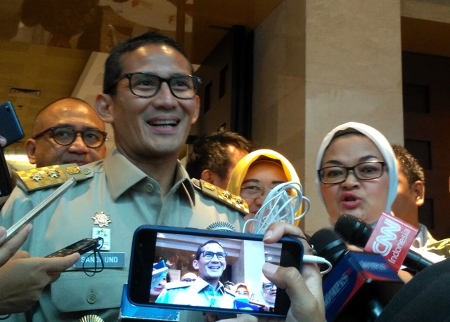 Gerinda tak Sodorkan Sandi Kembali jadi Wagub