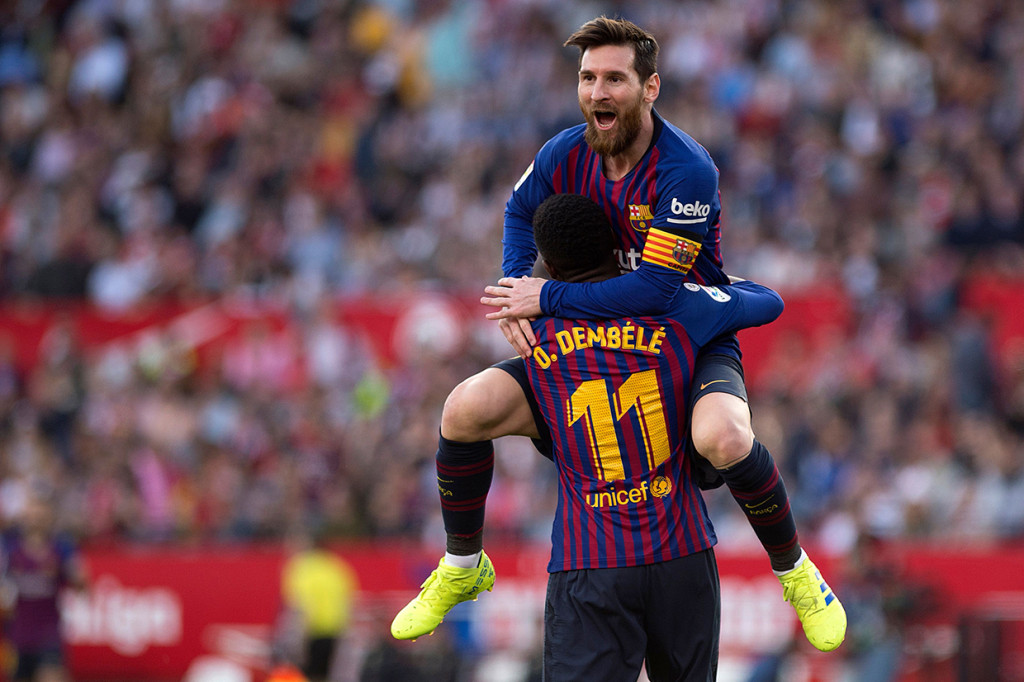 Messi Hattrick, Barca Tekuk Sevilla 4-2
