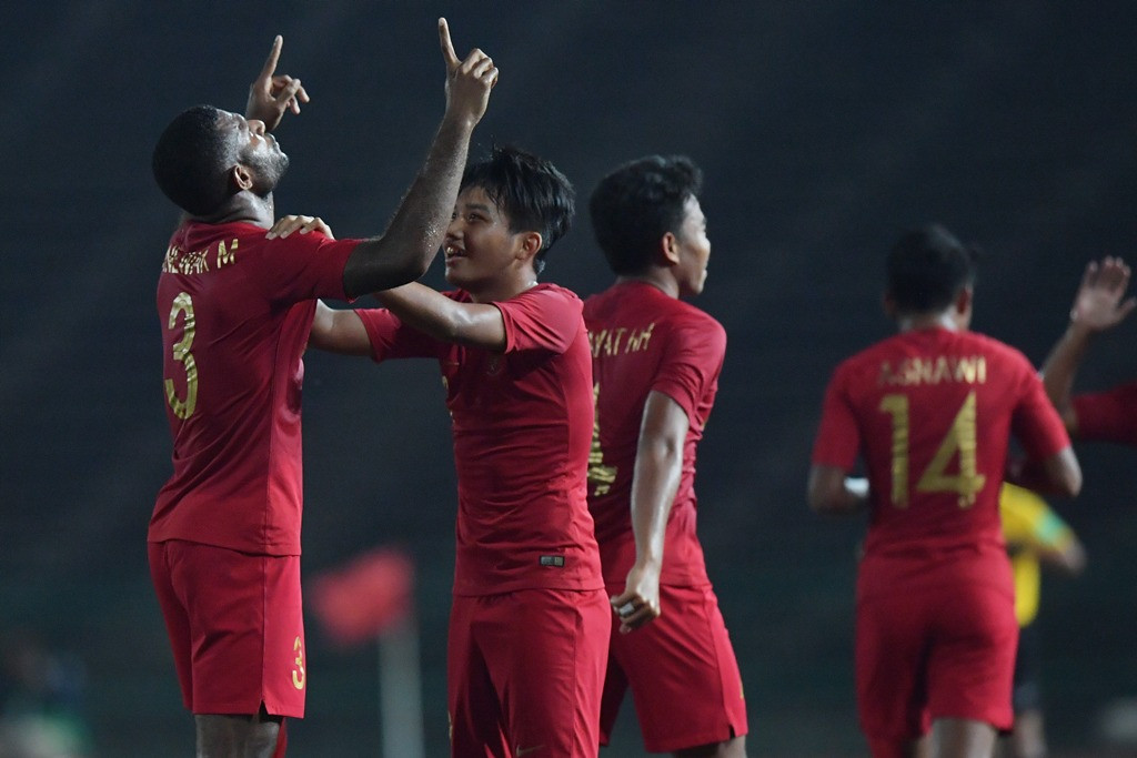 Timnas U-22. (ANTARA FOTO/Nyoman Budhiana)