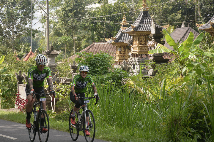 1.530 Pebalap Sepeda Meriahkan GFNY Bali