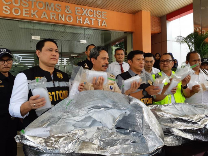 Bea Cukai Sita 40.309 Benih Lobster di Bandara Soetta