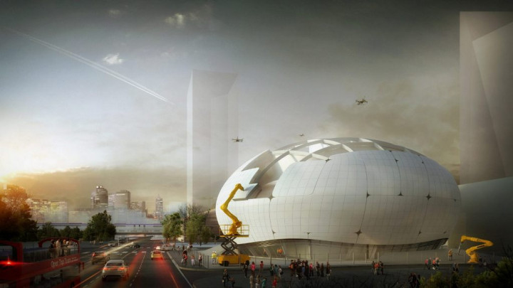 Wow! Robot dan Drone Digunakan untuk Membangun Museum