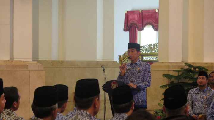 Jokowi Minta Anggota Korpri 'Berlari Cepat'