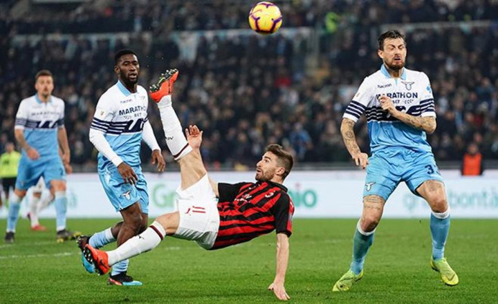 Lazio versus AC Milan Berakhir tanpa Pemenang