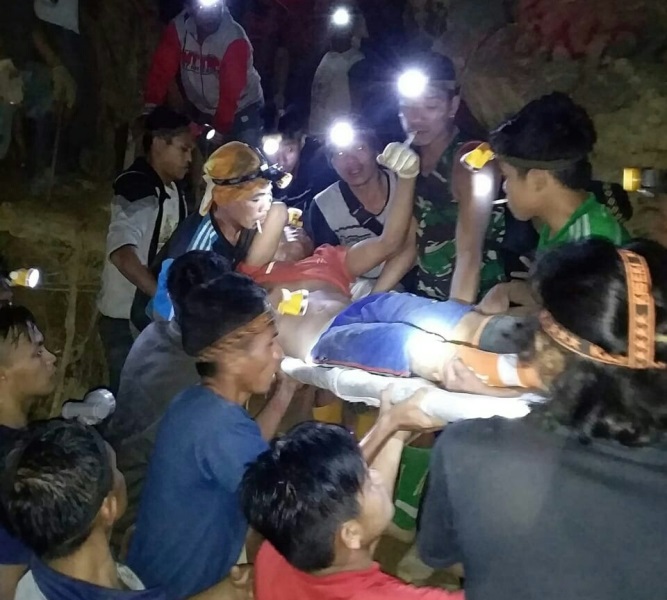 Kendala Evakuasi Penambang yang Tertimbun Tambang Bolmong