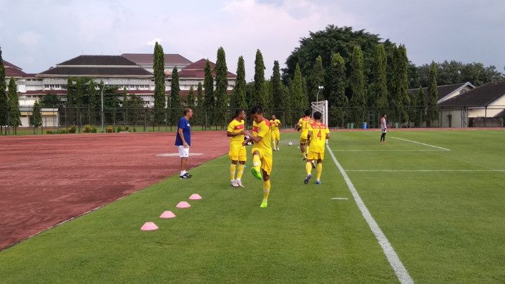 Gomes Puas Perkembangan Kalteng Putra Selama TC di Yogyakarta