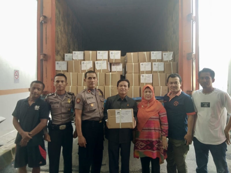 1,3 Juta Surat Suara Pilpres 2019 Tiba di Depok