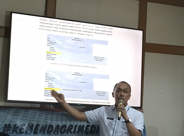 Kemendagri Pastikan Tak Hapus Kolom Agama pada KTP-el