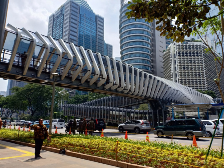 3 JPO Ikon Baru Jakarta Diresmikan