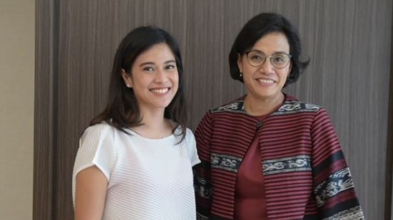 Sri Mulyani-Dian Sastro Saling Mengagumi