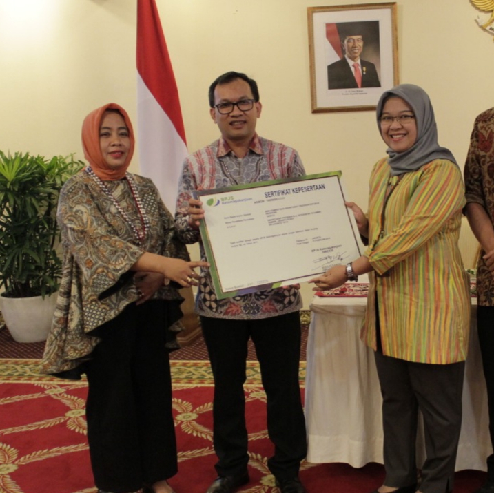 Istana Daftarkan PPNPN Menjadi Peserta BPJS Ketenagakerjaan