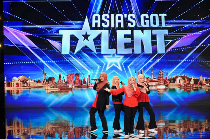 Grup Vokal Berhijab asal Malaysia Curi Perhatian Anggun di Asia's Got Talent