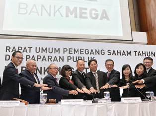 Bank Mega Cetak Laba Bersih Rp1,6 Triliun di 2018