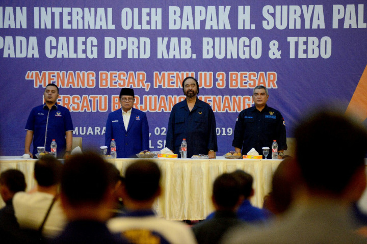 Surya Paloh Ingin NasDem Merebut Kursi DPR di Jambi