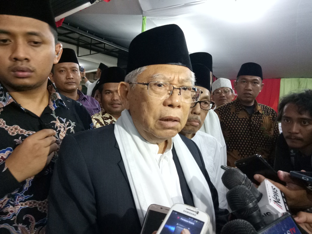 Ma'ruf Heran Amien Rais Tuding KPU Curang