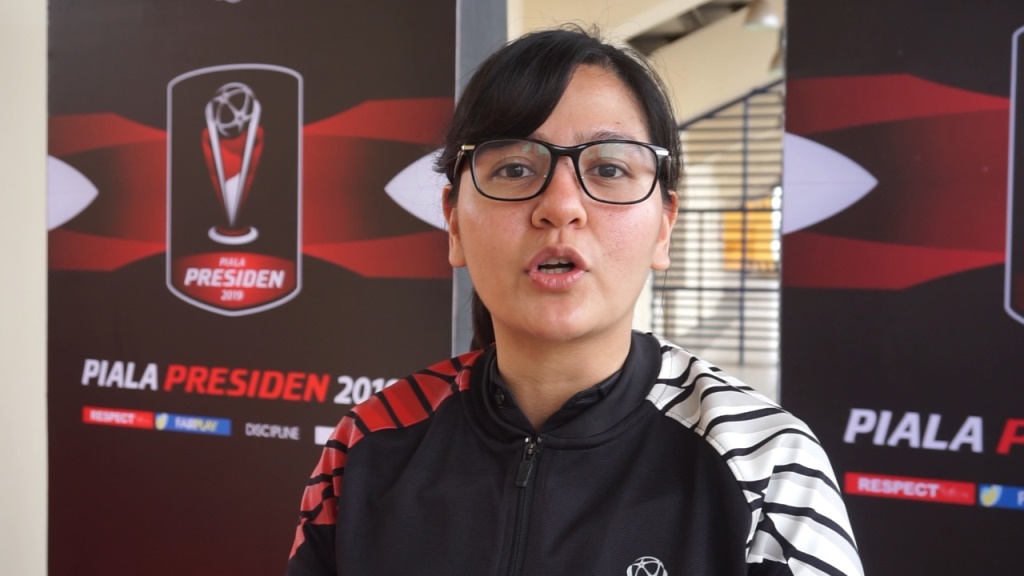 Sekjen PSSI Ratu TIsha Destria (Medcom/Roni Kurniawan)