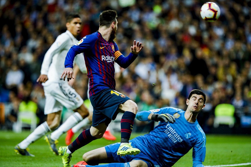 Laga Real Madrid kontra Barcelona (Twitter/FCBarcelonaEs)