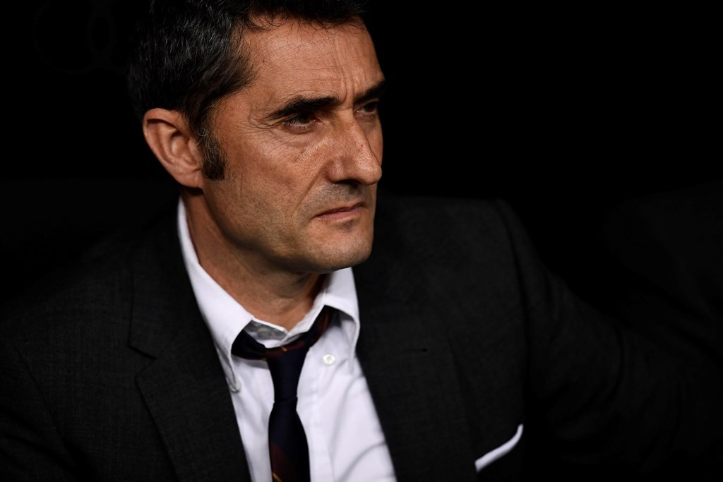 Pelatih Barcelona, Ernesto Valverde (AFP/Oscar Del Pozo)