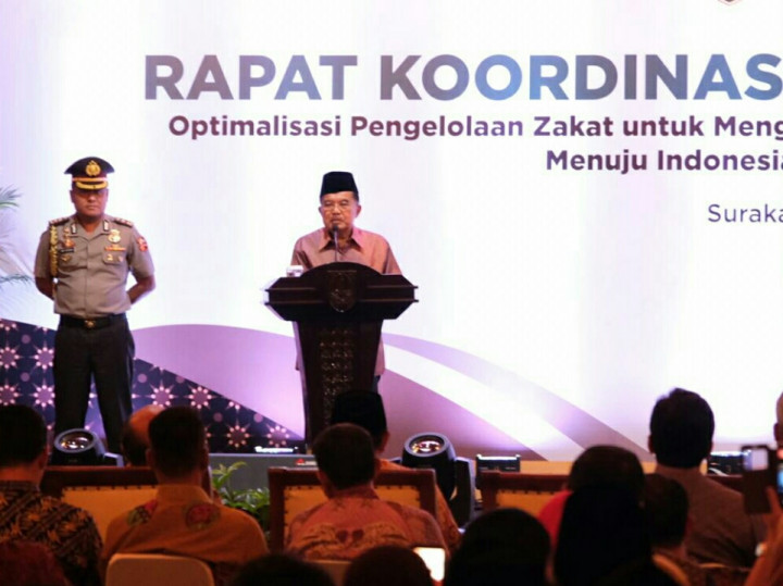 JK Tak Ingin Zakat Dikelola Seperti Pajak