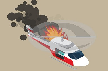 Helikopter Penyelamat Jatuh di Iran, Lima Orang Tewas