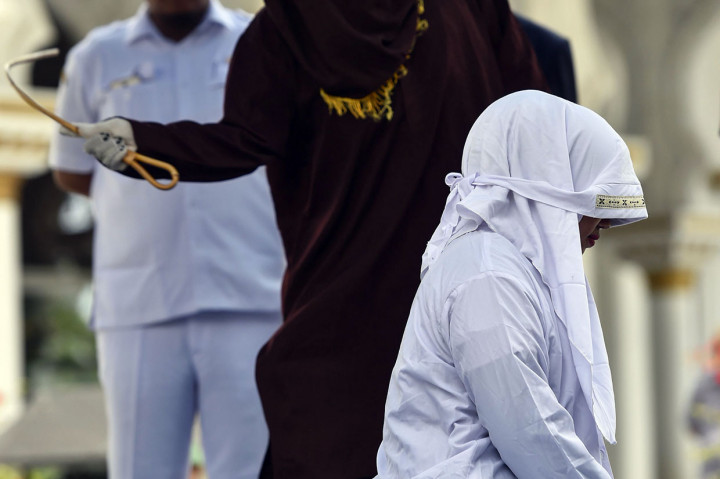 12 Orang Jalani Hukuman Cambuk di Aceh