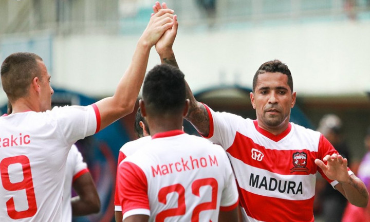 Gol Penggawa Timnas Bantu Madura United Bungkam PSS Sleman