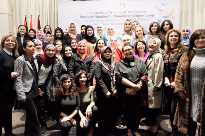 Perempuan Palestina Jalani Pelatihan Usaha dari Indonesia