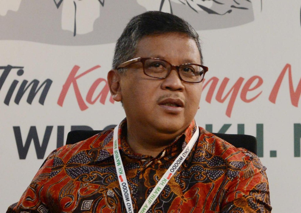 Hasto Minta Restu Ma'ruf Sebelum ke Aceh