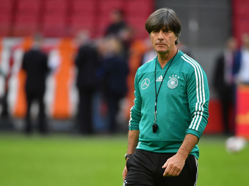 Pelatih timnas Jerman, Joachim Low (AFP/Emmanuel Dunand)
