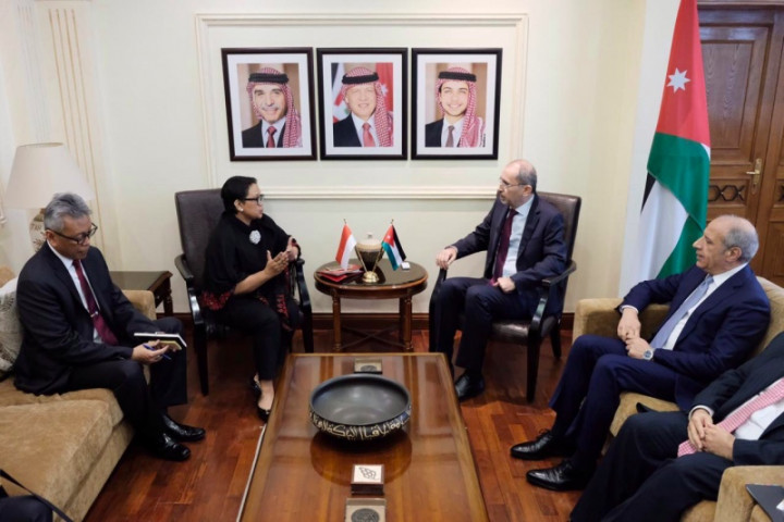 RI-Yordania Dorong Kerja Sama Perjuangan Palestina