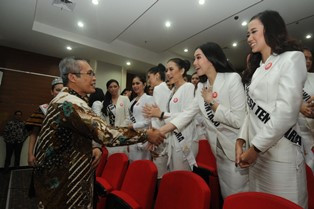 Puteri Indonesia Diminta Gaungkan Antikorupsi