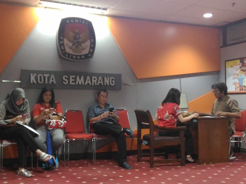 1% Persen Surat Suara Semarang Rusak