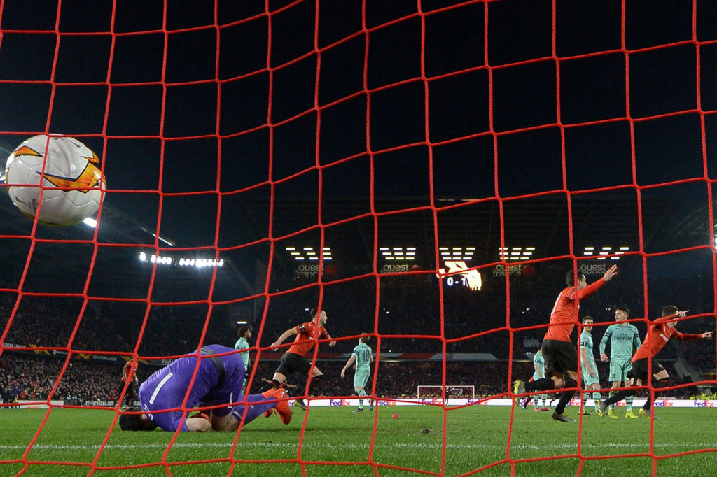 Arsenal Tumbang di Kandang Rennes