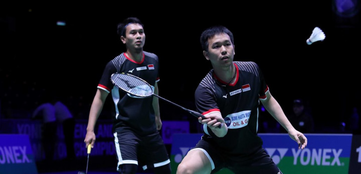 Hendra/Ahsan Tembus Semifinal All England 2019