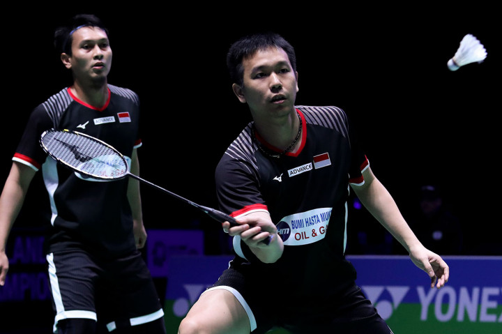 Hendra/Ahsan Tembus Semifinal All England 2019
