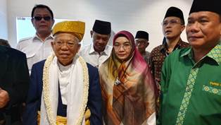 Ma'ruf Amin Ingin Pastikan Kemenangan di Sumut