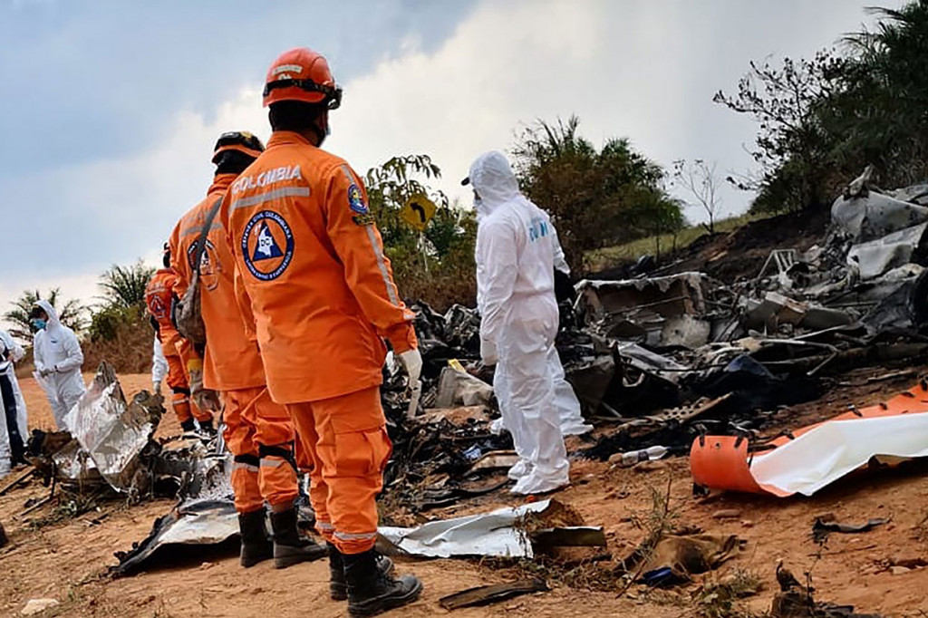 12 Orang Tewas Dalam Kecelakaan Pesawat di Kolombia