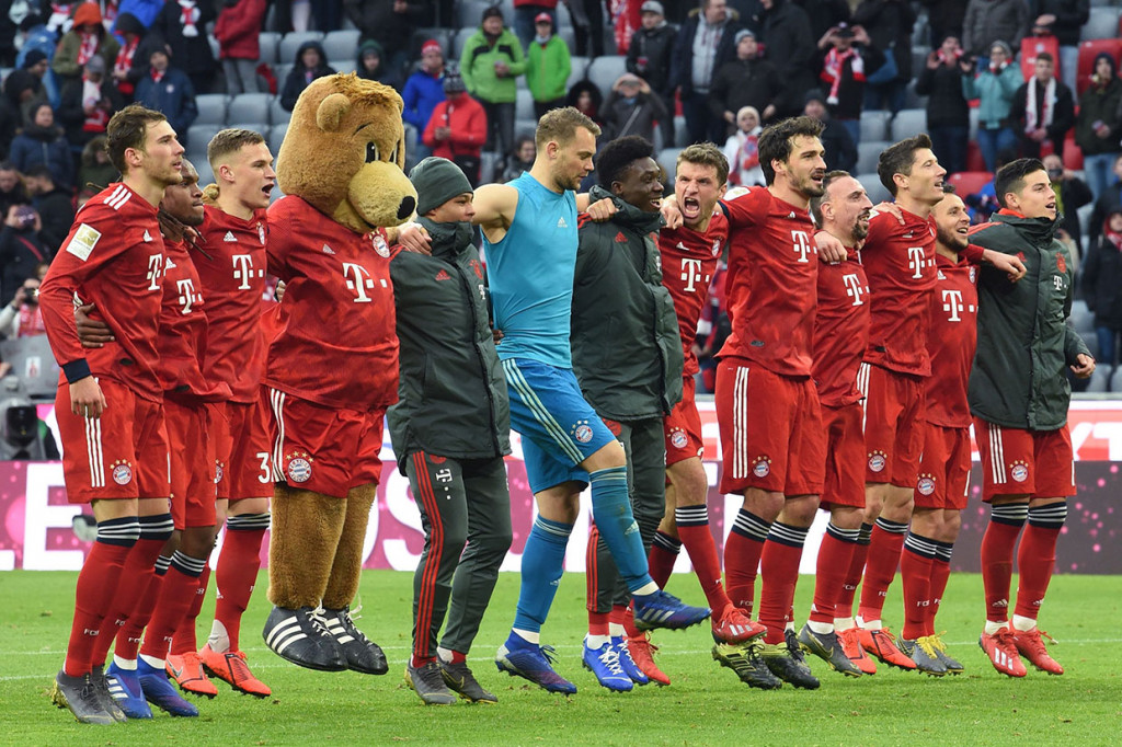 Muenchen Lumat Wolfsburg 6-0