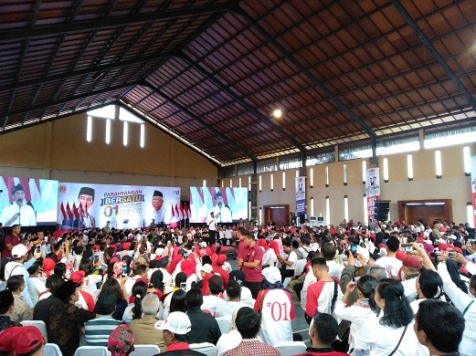 8.000 Balad Jokowi Deklarasikan Dukungan