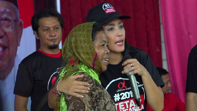 Musisi dan Buruh di Depok Dukung Jokowi-Ma'ruf