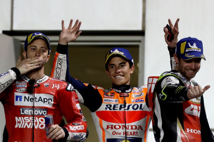 Marquez Mengaku Dibantu Dovizioso untuk Finis di Posisi Kedua MotoGP Qatar