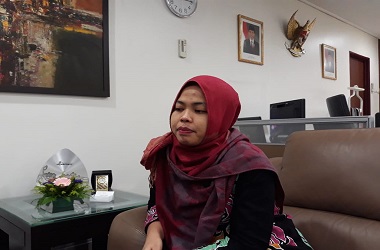 Siti Aisyah Tiba di Indonesia