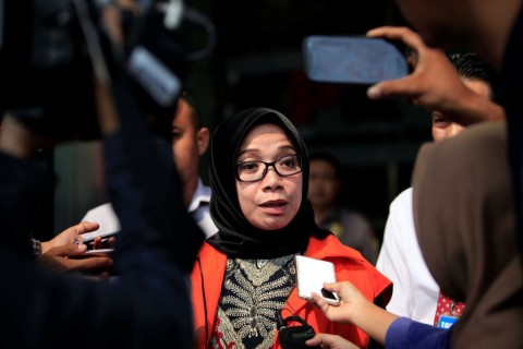 Jaksa KPK Terima Vonis Eni Saragih