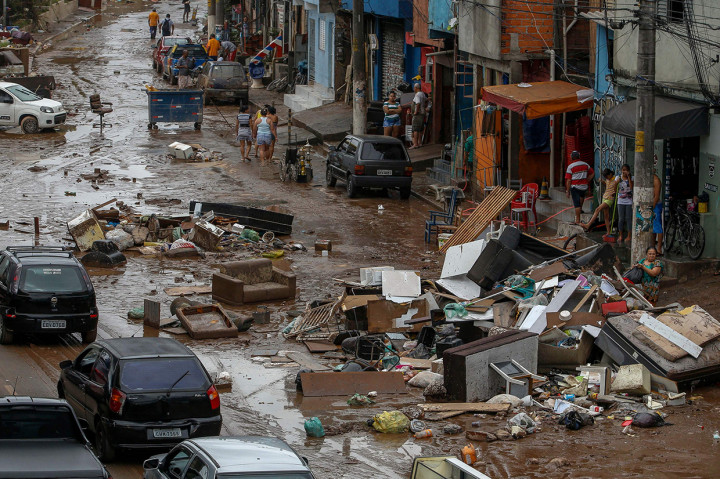 Banjir Terjang Brasil, 11 Tewas