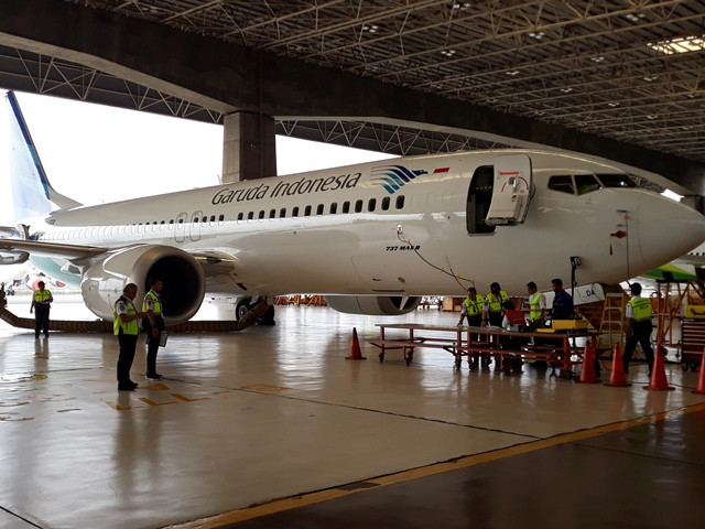 Kemenhub Inspeksi Boeing 737 Max 8 di Soetta
