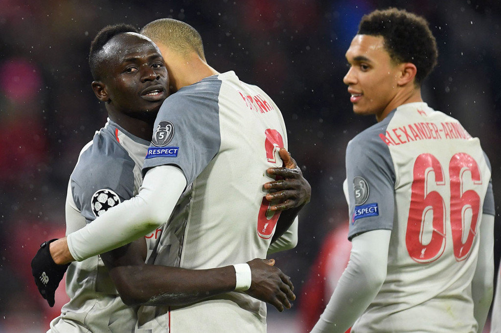 Tekuk Muenchen di Allianz Arena, Liverpool ke Perempat Final